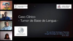 Caso clínico: Tumor base de lengua